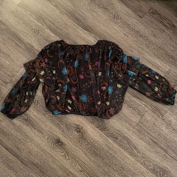 Free People Wildflower Mesh Top - Picture 6 of 6